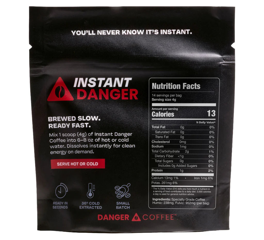 Instant Danger Coffee Powder